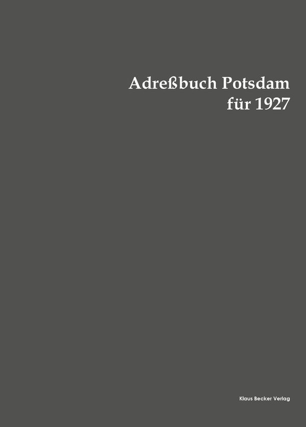 Adreßbuch der Stadt Potsdam 1927 (280-1)