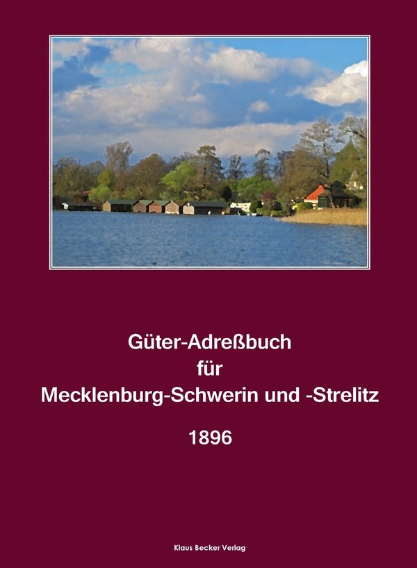 Güter-Adreßbuch für Mecklenburg-Schwerin und -Strelitz, 1896 (183-5)
