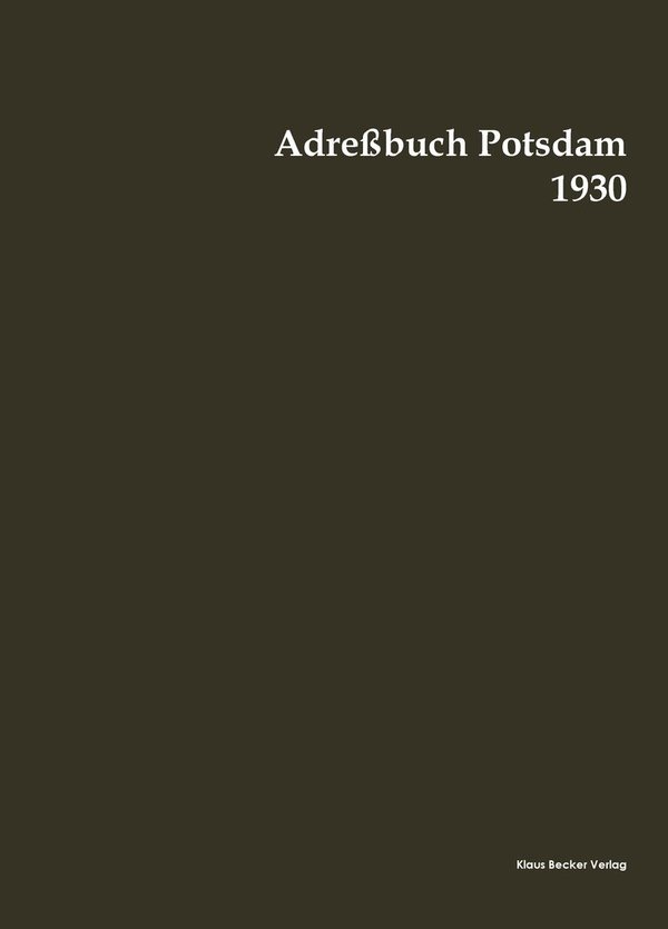 Adreßbuch der Stadt Potsdam 1930 (168-2)