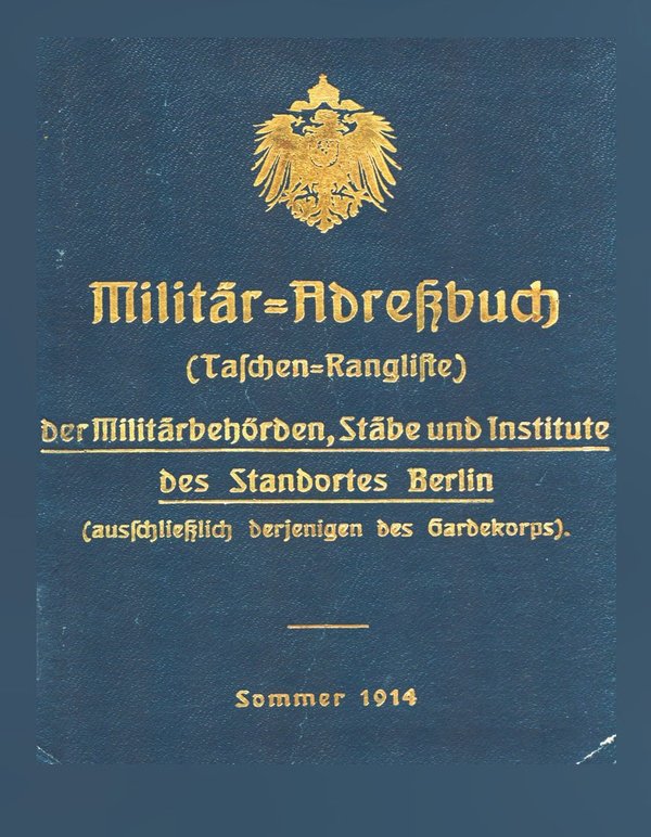 Militär-Adreßbuch Berlin 1914 (173-6)